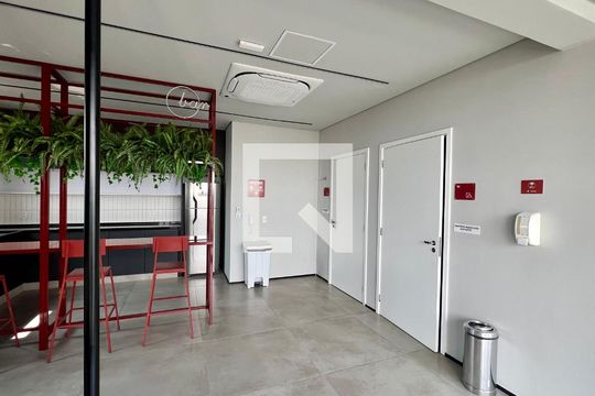 Área comum de kitnet/studio para alugar com 1 quarto, 21m² em Jardim Paulista, São Paulo