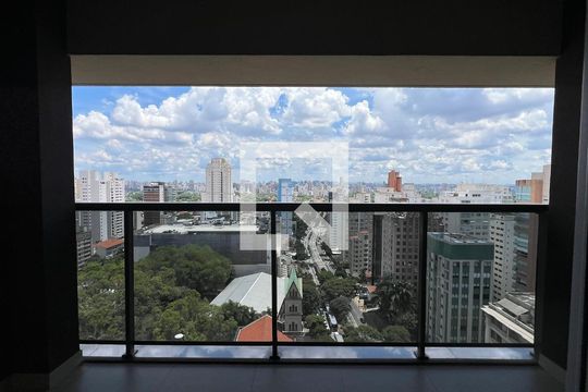 Varanda de kitnet/studio para alugar com 1 quarto, 21m² em Jardim Paulista, São Paulo