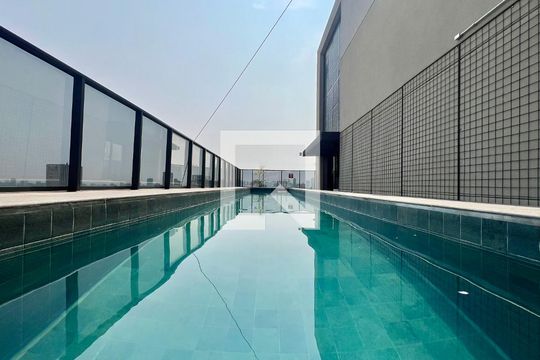 Piscina de kitnet/studio para alugar com 1 quarto, 21m² em Jardim Paulista, São Paulo