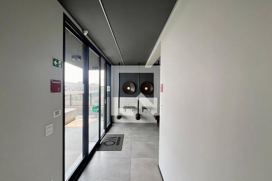 Área comum de kitnet/studio para alugar com 1 quarto, 21m² em Jardim Paulista, São Paulo