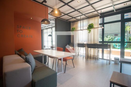 Salão de festas de apartamento para alugar com 1 quarto, 27m² em Campo Belo, São Paulo