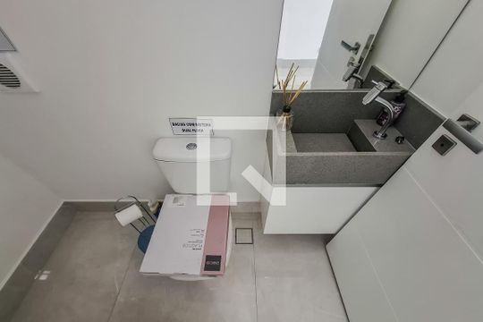 Lavabo Sala de casa para alugar com 4 quartos, 160m² em Chácara Klabin, São Paulo