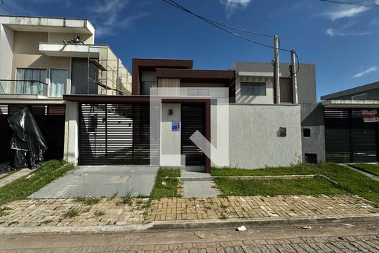 Fachada de casa de condomínio à venda com 4 quartos, 180m² em Vargem Pequena, Rio de Janeiro