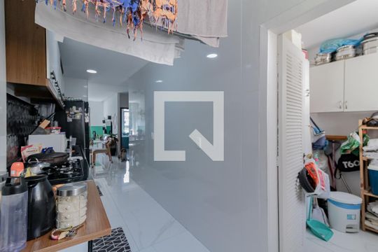 Cozinha de apartamento à venda com 3 quartos, 90m² em Copacabana, Rio de Janeiro