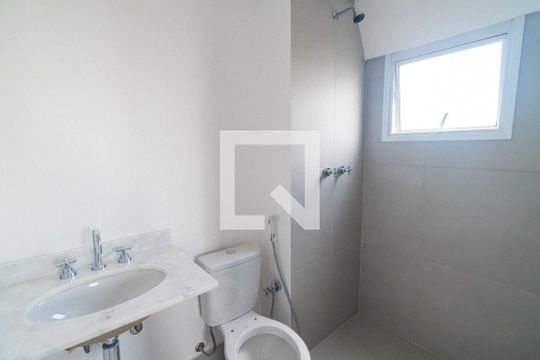 Banheiro da Suíte de apartamento para alugar com 2 quartos, 61m² em Vila Paulista, São Paulo