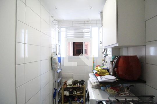 Área de serviço de apartamento para alugar com 2 quartos, 49m² em Taquara, Rio de Janeiro
