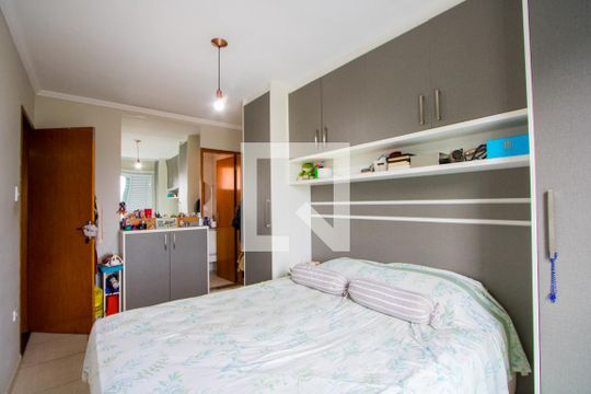 Quarto 1 - Suíte de apartamento à venda com 3 quartos, 134m² em Vila Bela Vista, Santo André