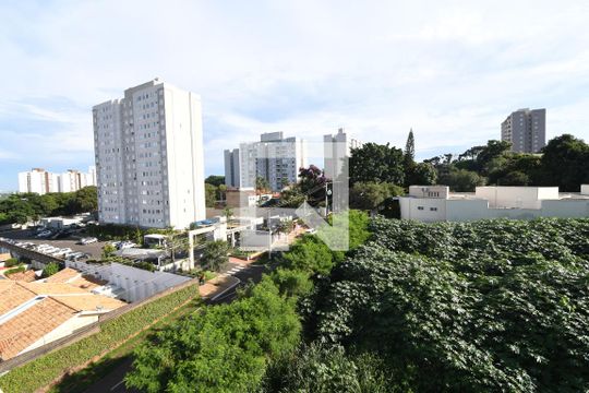 Sala - Sacada Vista de apartamento para alugar com 2 quartos, 50m² em Mansões Santo Antônio, Campinas