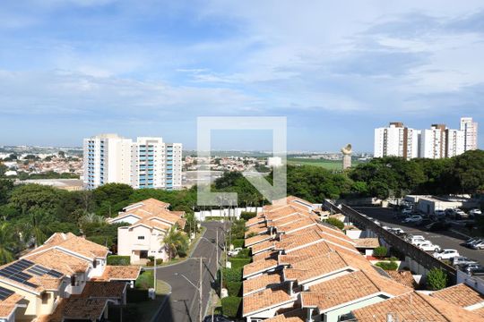 Quarto 1 - Vista de apartamento para alugar com 2 quartos, 50m² em Mansões Santo Antônio, Campinas