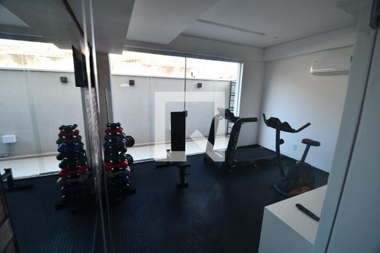 Área comum - Academia de apartamento para alugar com 2 quartos, 50m² em Mansões Santo Antônio, Campinas