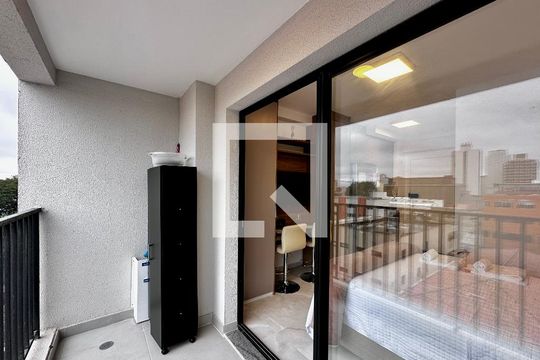 Sacada de kitnet/studio para alugar com 1 quarto, 25m² em Santo Amaro, São Paulo