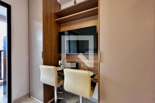 Studio de kitnet/studio para alugar com 1 quarto, 25m² em Santo Amaro, São Paulo