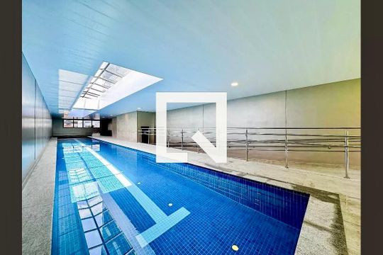 Área comum - Piscina de kitnet/studio para alugar com 1 quarto, 25m² em Santo Amaro, São Paulo
