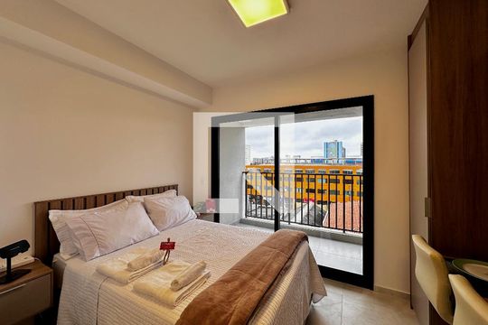 Studio de kitnet/studio para alugar com 1 quarto, 25m² em Santo Amaro, São Paulo