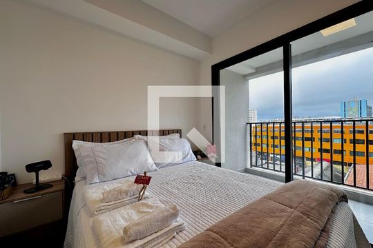 Studio de kitnet/studio para alugar com 1 quarto, 25m² em Santo Amaro, São Paulo