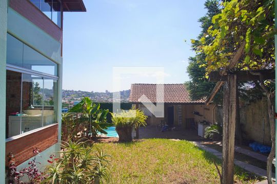vista da sala de casa à venda com 4 quartos, 296m² em São Jorge, Novo Hamburgo