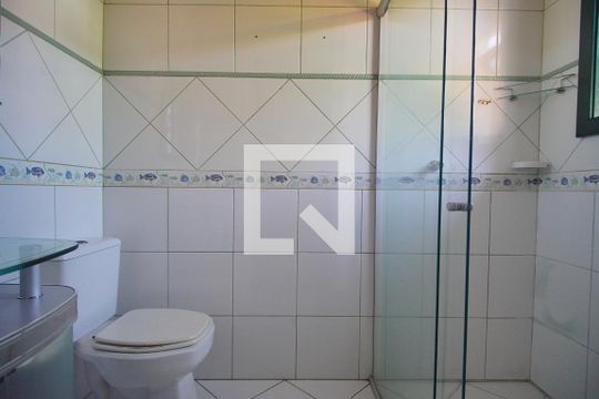 Banheiro da Suíte de casa à venda com 4 quartos, 296m² em São Jorge, Novo Hamburgo