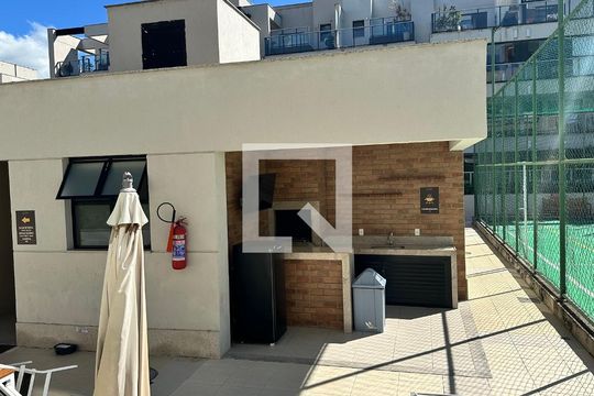 Área comum - Churrasqueira de apartamento à venda com 3 quartos, 148m² em Recreio dos Bandeirantes, Rio de Janeiro