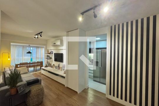 Sala de apartamento à venda com 3 quartos, 138m² em Recreio dos Bandeirantes, Rio de Janeiro