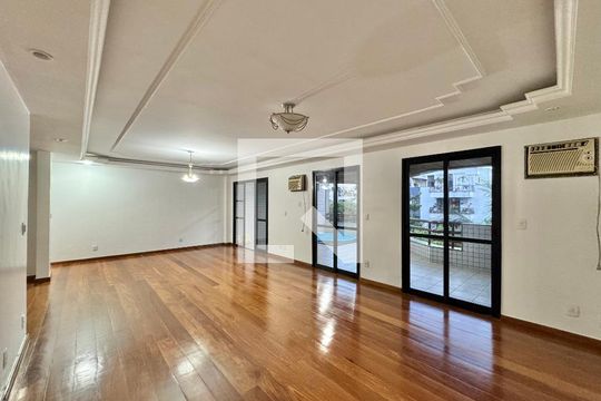 Sala de apartamento à venda com 3 quartos, 180m² em Recreio dos Bandeirantes, Rio de Janeiro