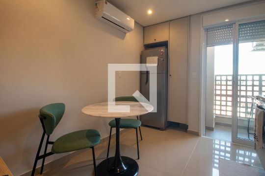 Sala de apartamento à venda com 1 quarto, 27m² em Chácara Santo Antônio (zona Sul), São Paulo