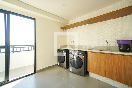 Lavanderia de kitnet/studio à venda com 1 quarto, 29m² em Chácara Seis de Outubro, São Paulo