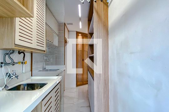 Área de Serviço de apartamento à venda com 3 quartos, 72m² em Cambuci, São Paulo