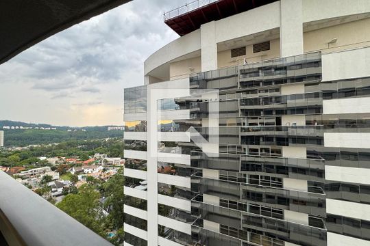vista da Suíte 1 de apartamento para alugar com 2 quartos, 75m² em Alphaville Industrial, Barueri