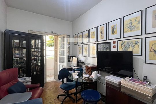 Sala de apartamento para alugar com 1 quarto, 80m² em Cerqueira César, São Paulo