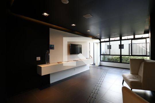 Área comum de kitnet/studio para alugar com 1 quarto, 29m² em Bom Retiro, São Paulo
