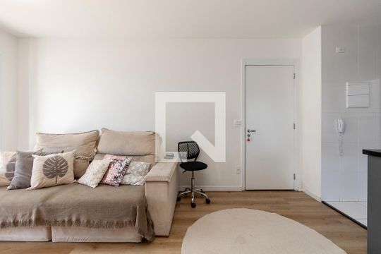 Sala de apartamento à venda com 2 quartos, 61m² em Chácara Santo Antônio (Zona Sul), São Paulo