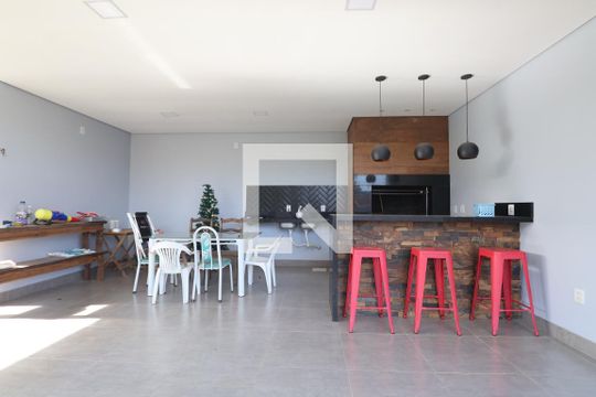 Área comum - Churrasqueira de casa à venda com 3 quartos, 173m² em Mathias Velho, Canoas