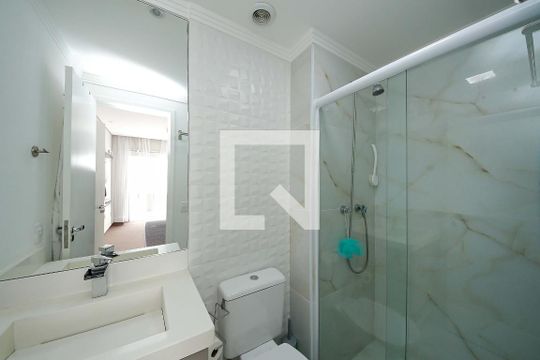Banheiro Suíte de apartamento à venda com 2 quartos, 62m² em Vila Ema, São Paulo
