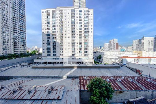 Vista de kitnet/studio à venda com 1 quarto, 26m² em Bras, São Paulo