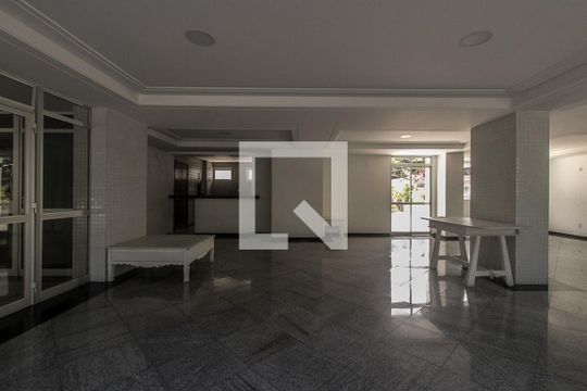 Área comum - Salão de festas de apartamento para alugar com 4 quartos, 95m² em Caminho das Árvores, Salvador
