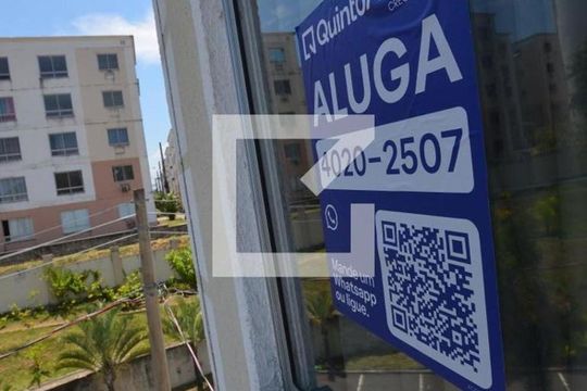 Placa Instalada de apartamento para alugar com 2 quartos, 43m² em Cosmos, Rio de Janeiro