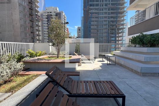 Área comum de kitnet/studio à venda com 1 quarto, 23m² em Pinheiros, São Paulo