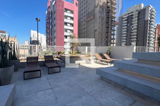 Área comum de kitnet/studio à venda com 1 quarto, 23m² em Pinheiros, São Paulo