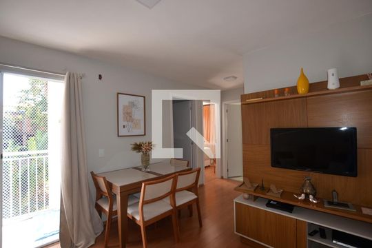 Sala de apartamento à venda com 2 quartos, 44m² em Campo Grande, Rio de Janeiro