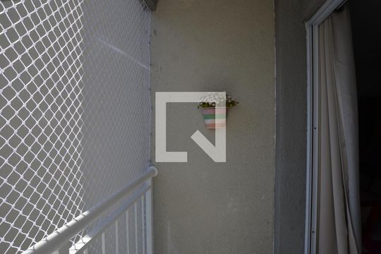 Varanda da Sala de apartamento à venda com 2 quartos, 44m² em Campo Grande, Rio de Janeiro