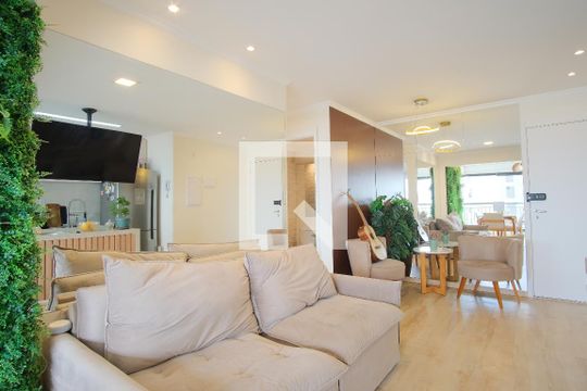 Sala de apartamento à venda com 2 quartos, 65m² em Vila Zilda, São Paulo