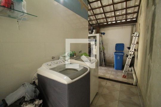 Área de serviço de casa de condomínio à venda com 3 quartos, 150m² em Jacarepaguá, Rio de Janeiro