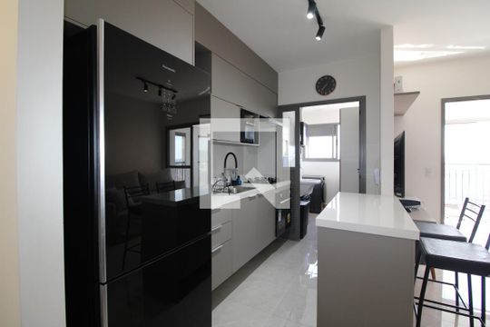 Sala / Cozinha de apartamento à venda com 2 quartos, 64m² em Parada Inglesa, São Paulo