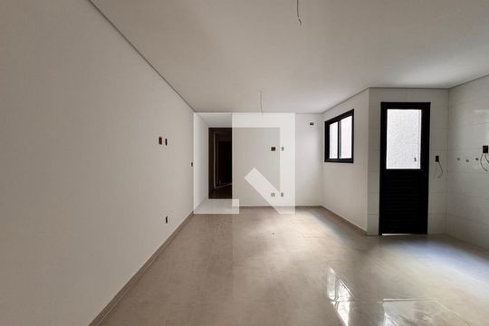 Sala de apartamento para alugar com 3 quartos, 85m² em Paraíso, Santo André