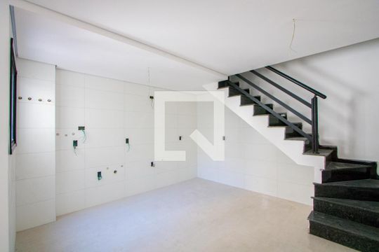 Sala/Cozinha de apartamento para alugar com 3 quartos, 160m² em Paraíso, Santo André