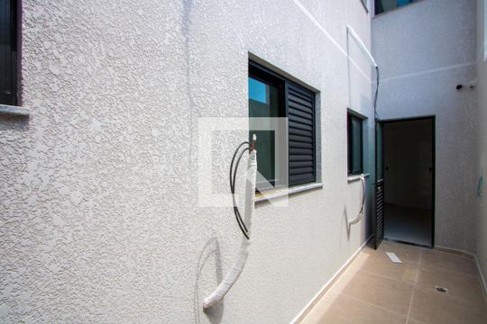 Área de serviço de apartamento para alugar com 3 quartos, 85m² em Paraíso, Santo André