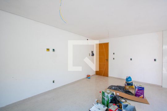 Sala/Cozinha de apartamento para alugar com 3 quartos, 85m² em Paraíso, Santo André