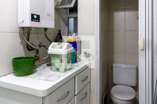 Área de Serviço de apartamento à venda com 3 quartos, 67m² em Santo Amaro, São Paulo