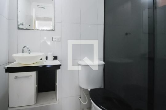 Banheiro Social 2 de apartamento à venda com 3 quartos, 76m² em Vila Alves Dias, São Bernardo do Campo