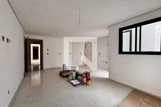 Sala de apartamento para alugar com 3 quartos, 85m² em Paraíso, Santo André
